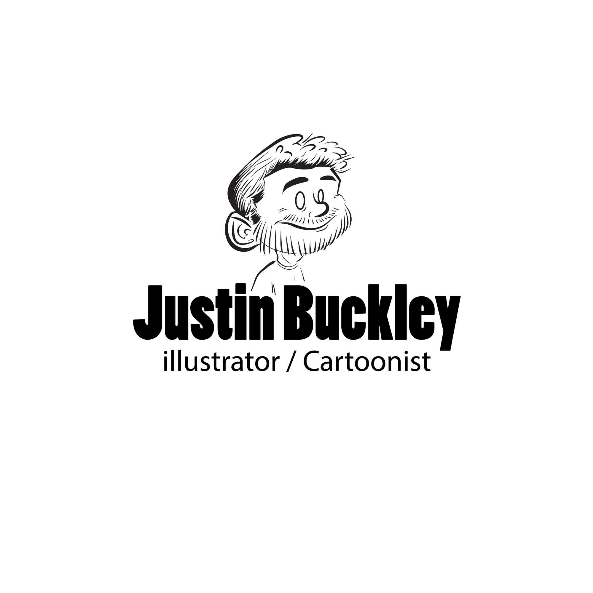 Justin Buckley, illustrator/designer Logo