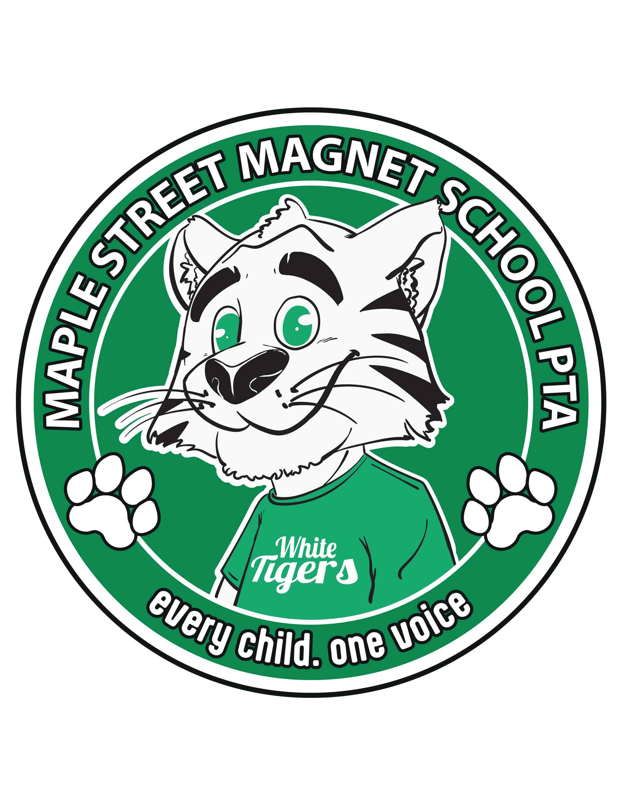 MSMS PTA mascot and seal design
