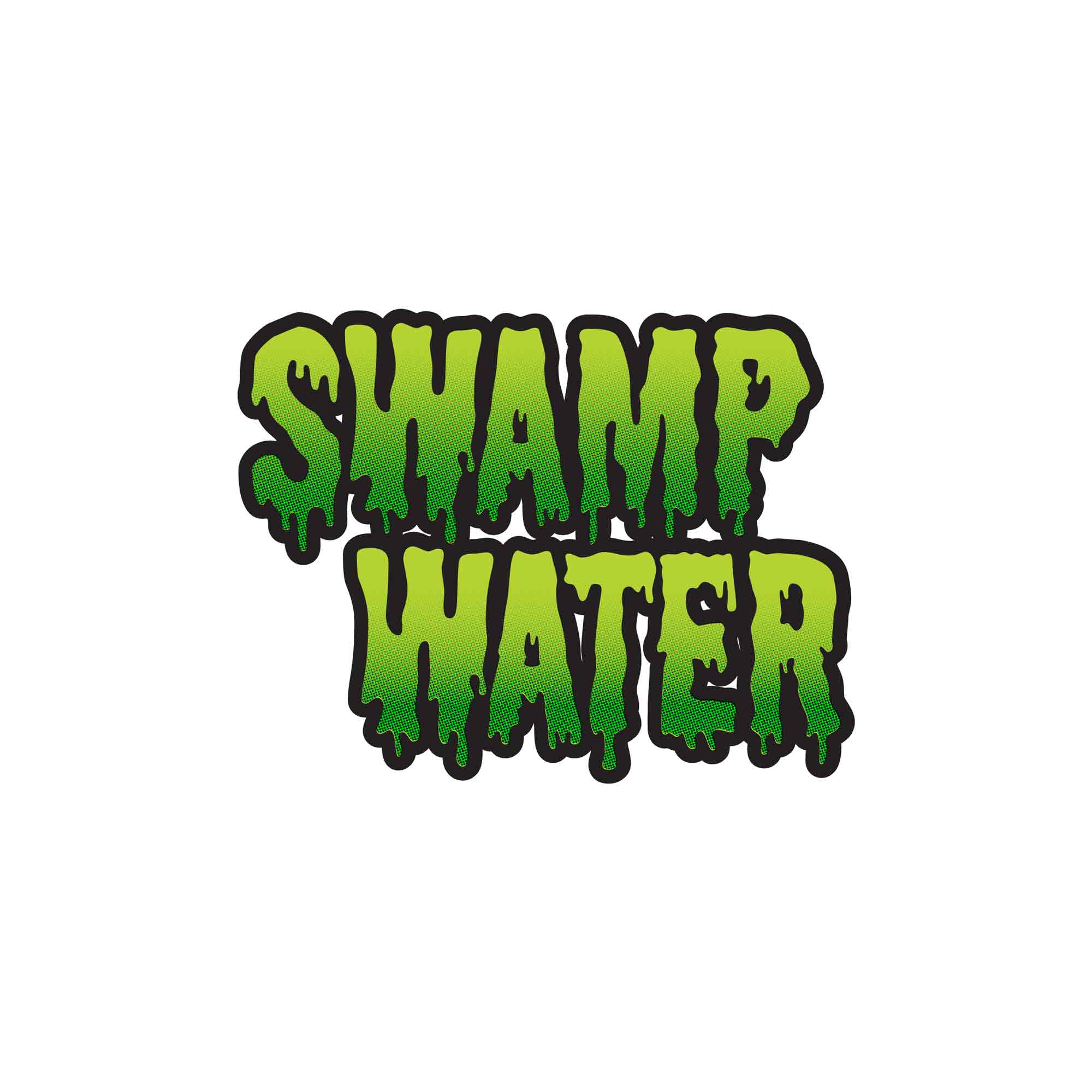 Swamp Water typographic design